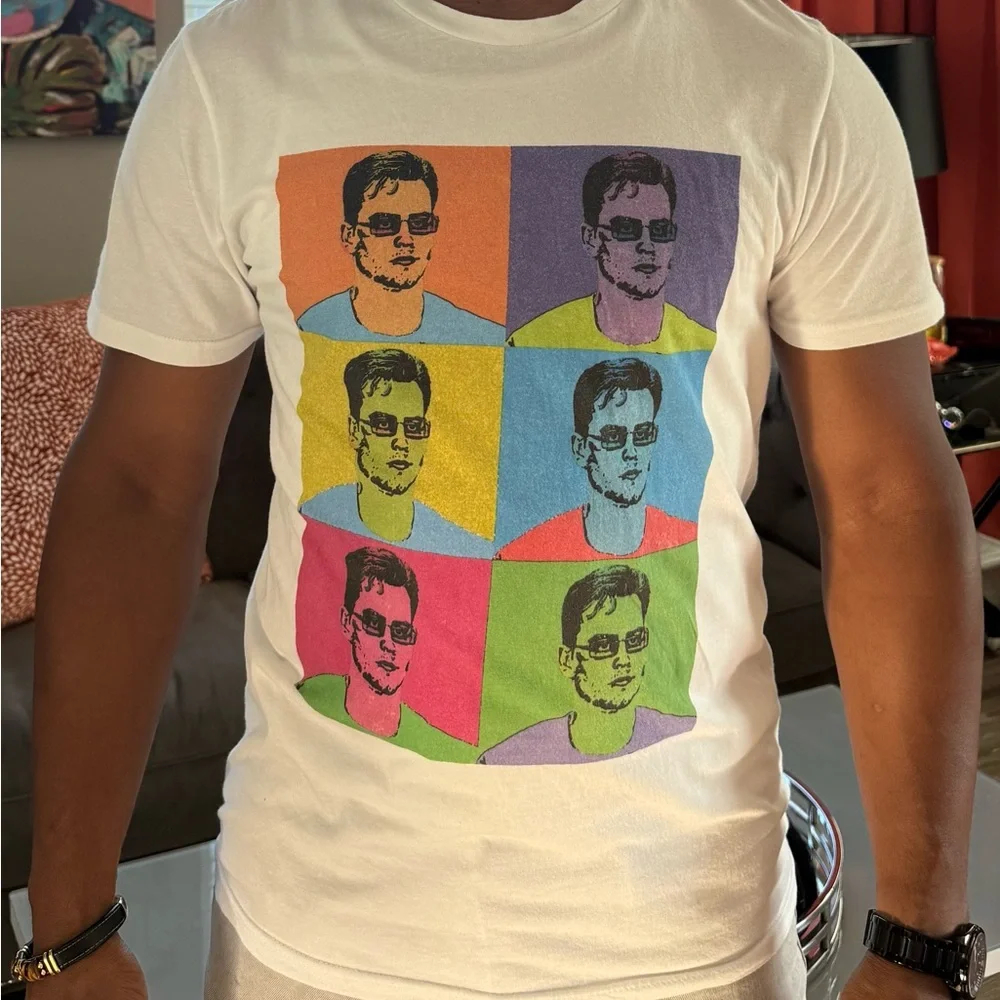 Pop Art Graphic Men's T-Shirt - Picture 2 of 5